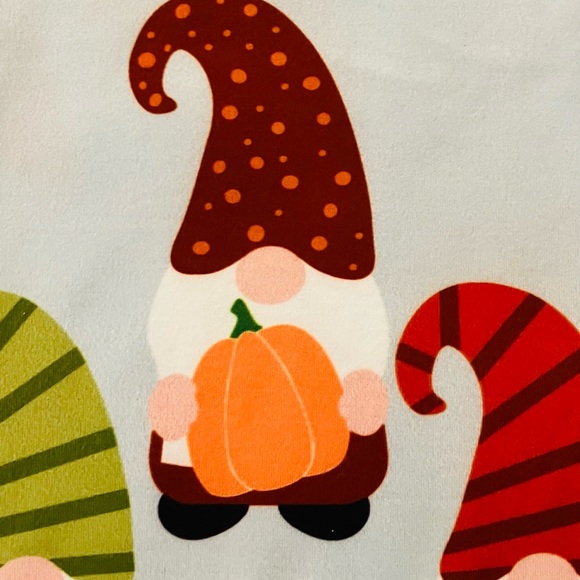 🎃S/L NEW Girls Fall Gnome Thanksgiving Leggings Luxury Yoga Pants - Picture 8 of 12